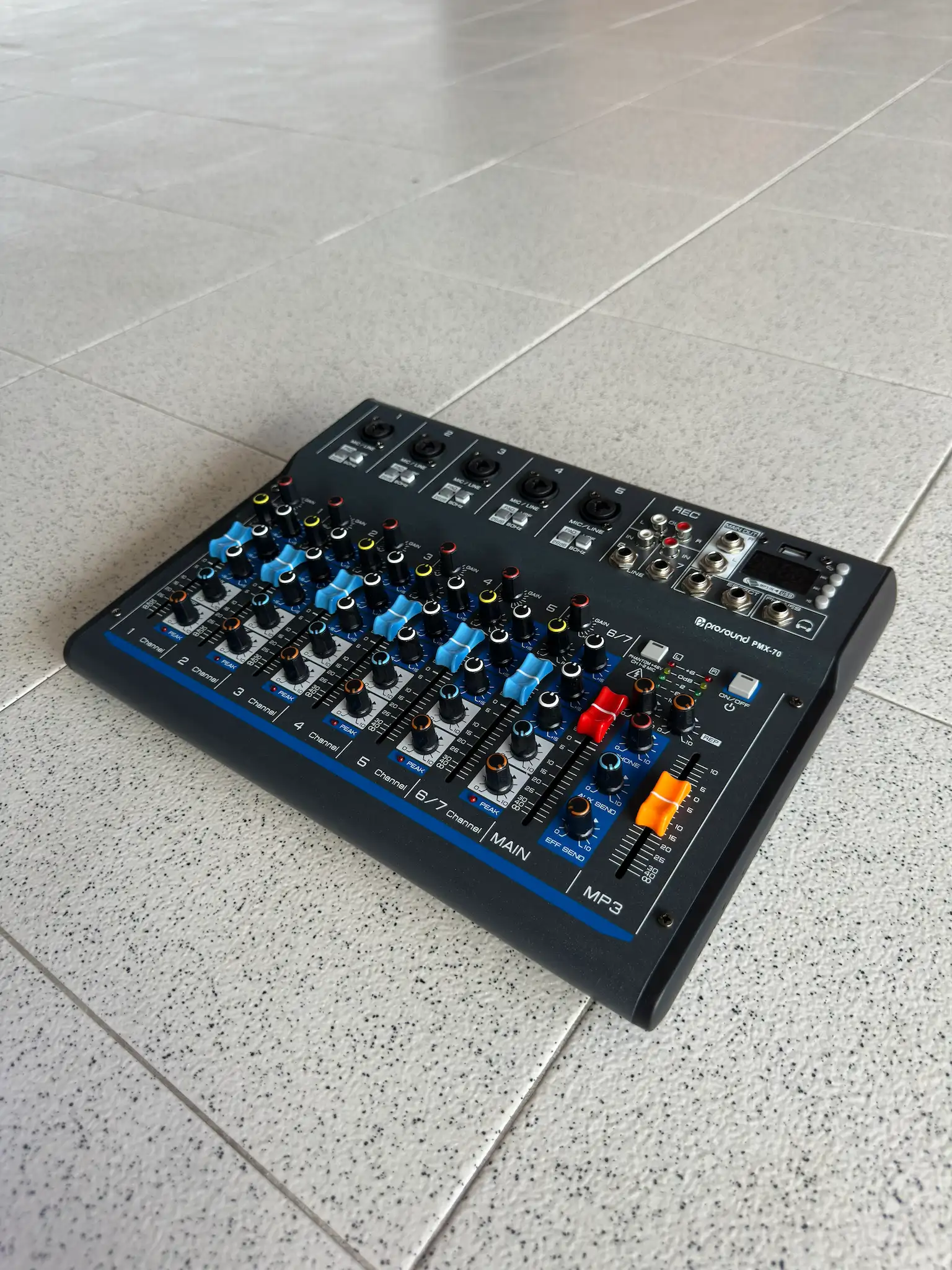 MIXER 7 CANALES BLUETOOTH PMX-70 - Imagen 2