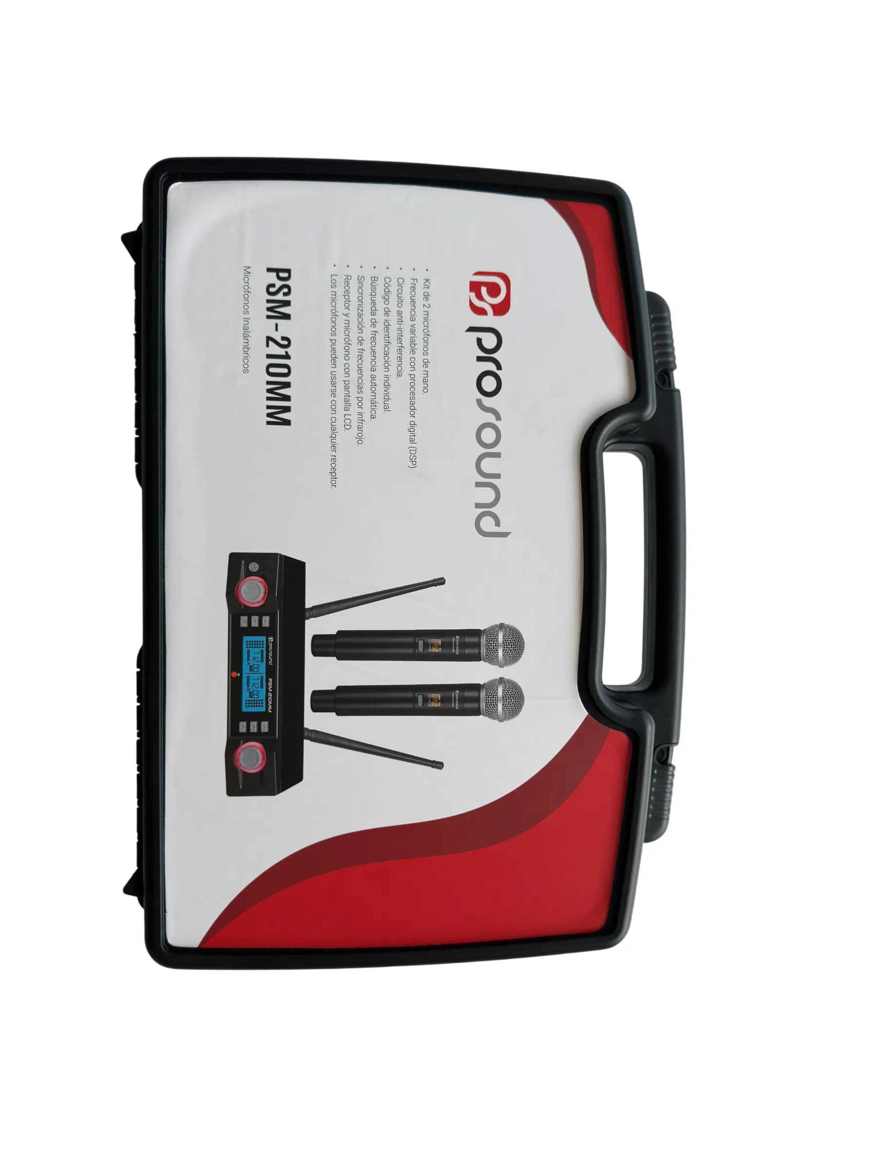 SET DE MICRÓFONOS INALÁMBRICOS UHF PSM-210MM - Imagen 2