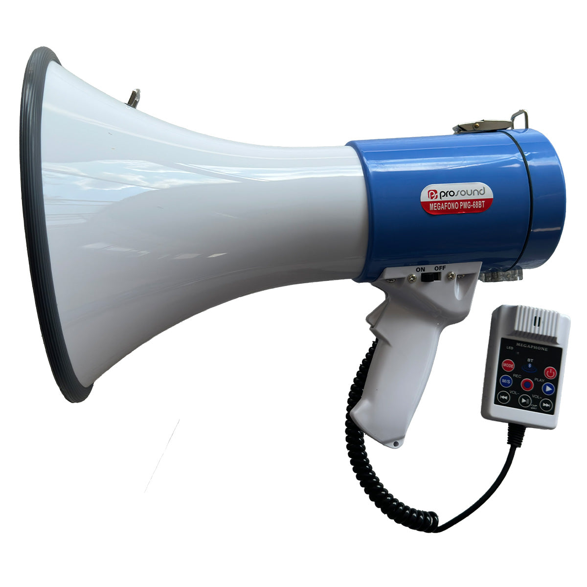 MEGÁFONO DE 9" 50W PMG-68BT - Imagen 3