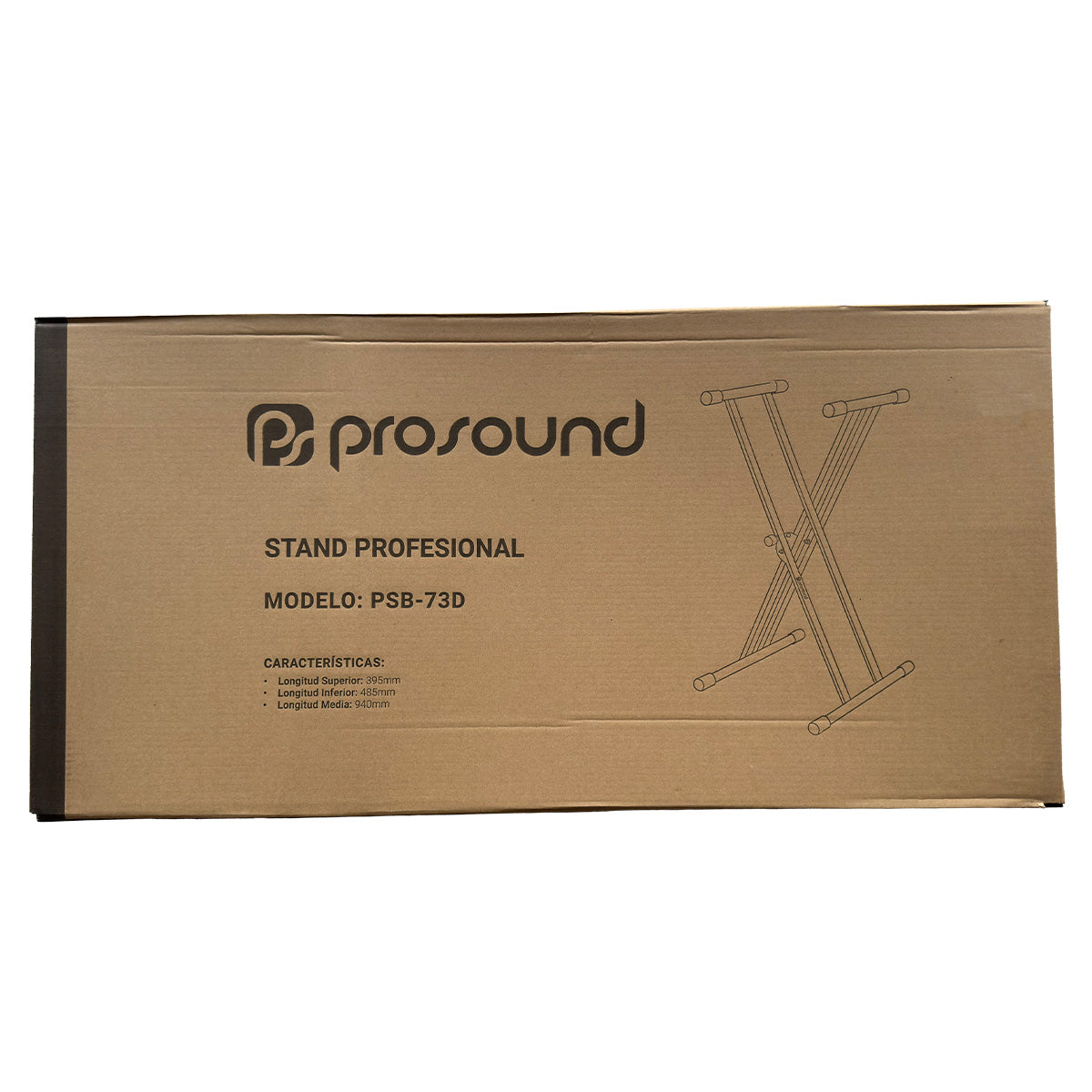 Base para Organeta Soporte Doble X Pro Sound - PSB-73D - Imagen 4